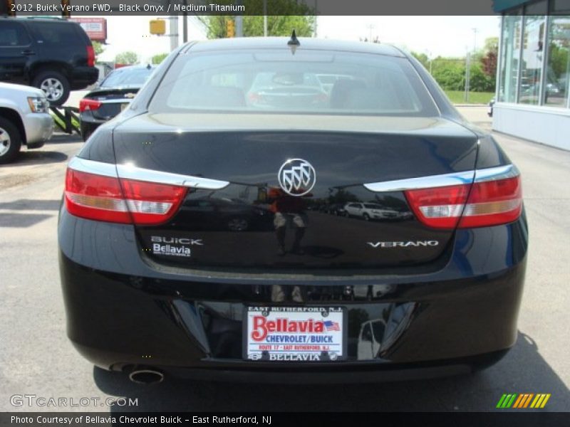 Black Onyx / Medium Titanium 2012 Buick Verano FWD