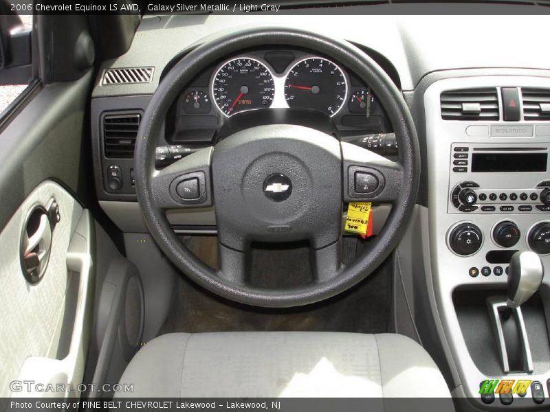 Galaxy Silver Metallic / Light Gray 2006 Chevrolet Equinox LS AWD