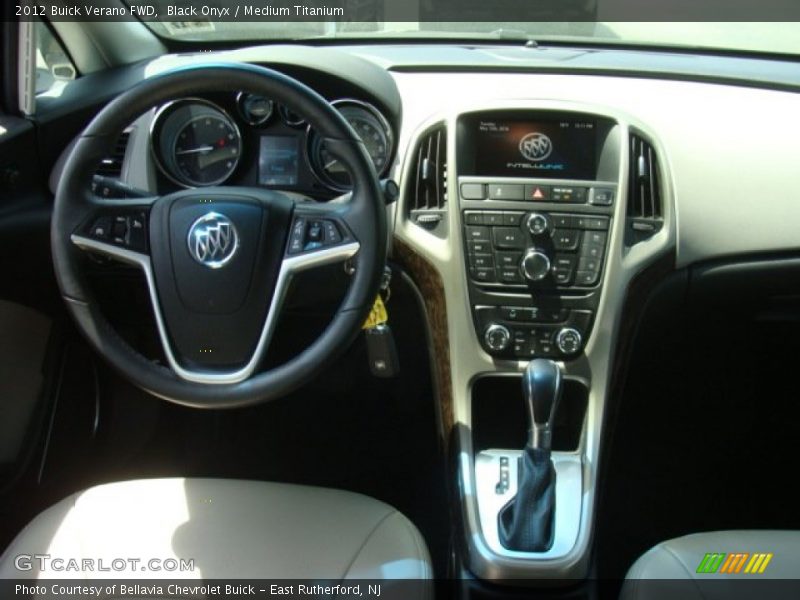 Black Onyx / Medium Titanium 2012 Buick Verano FWD