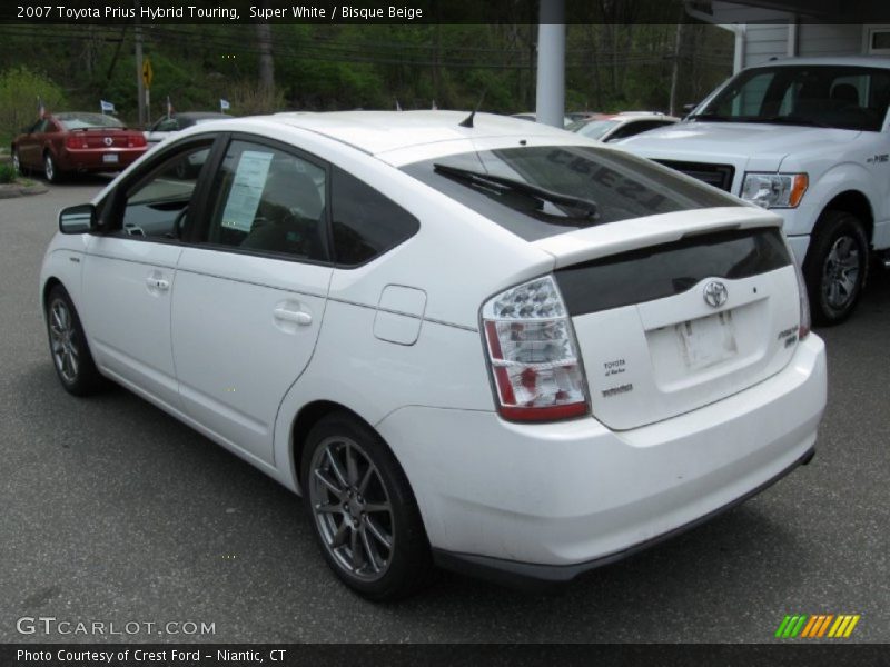 Super White / Bisque Beige 2007 Toyota Prius Hybrid Touring