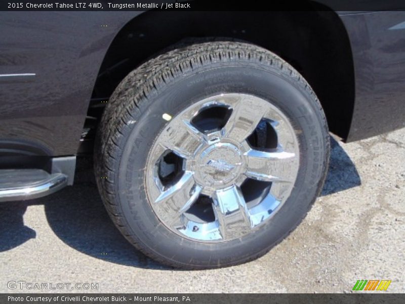 Tungsten Metallic / Jet Black 2015 Chevrolet Tahoe LTZ 4WD