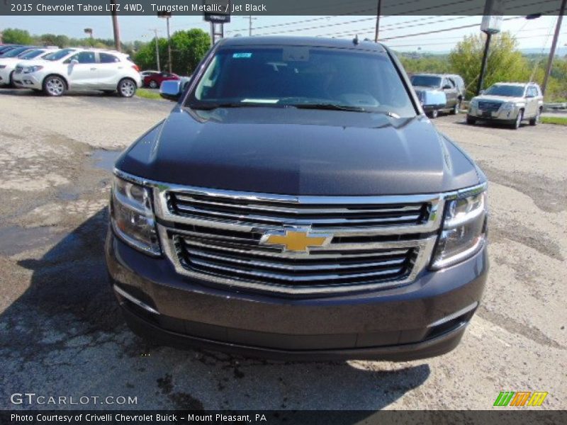 Tungsten Metallic / Jet Black 2015 Chevrolet Tahoe LTZ 4WD