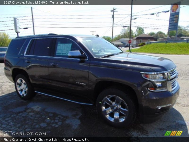 Tungsten Metallic / Jet Black 2015 Chevrolet Tahoe LTZ 4WD