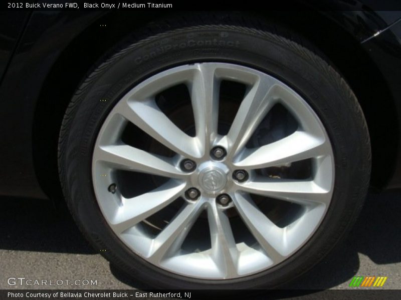 Black Onyx / Medium Titanium 2012 Buick Verano FWD