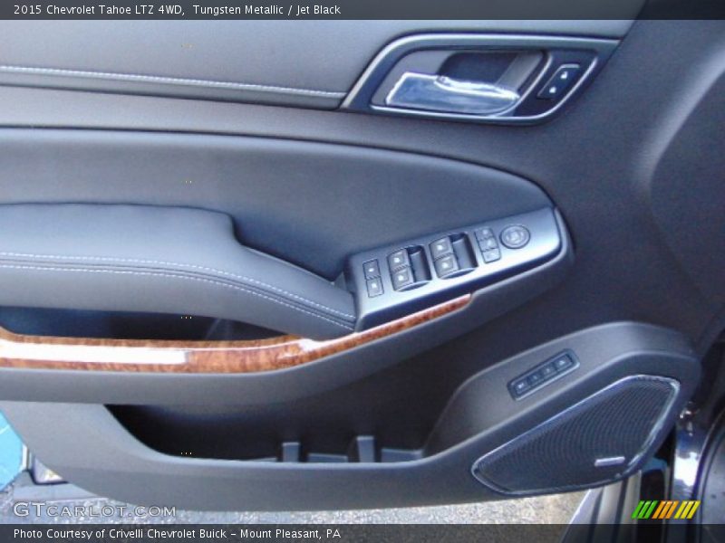 Tungsten Metallic / Jet Black 2015 Chevrolet Tahoe LTZ 4WD