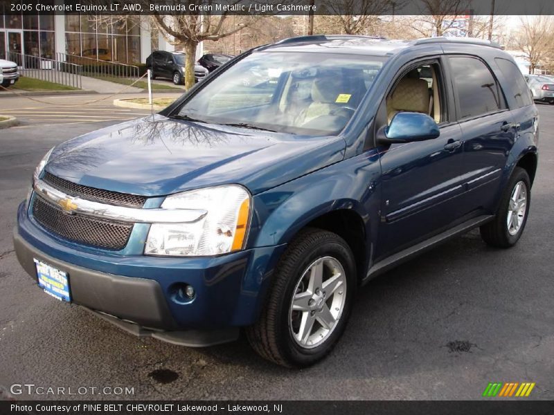 Bermuda Green Metallic / Light Cashmere 2006 Chevrolet Equinox LT AWD