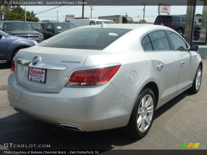 Quicksilver Metallic / Ebony 2012 Buick LaCrosse FWD