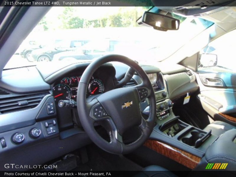 Tungsten Metallic / Jet Black 2015 Chevrolet Tahoe LTZ 4WD