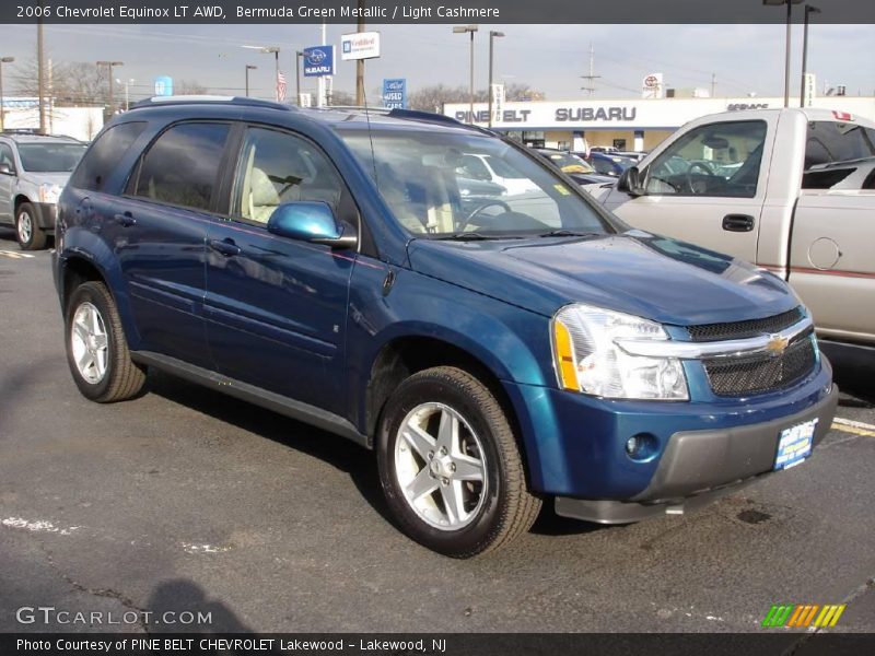Bermuda Green Metallic / Light Cashmere 2006 Chevrolet Equinox LT AWD
