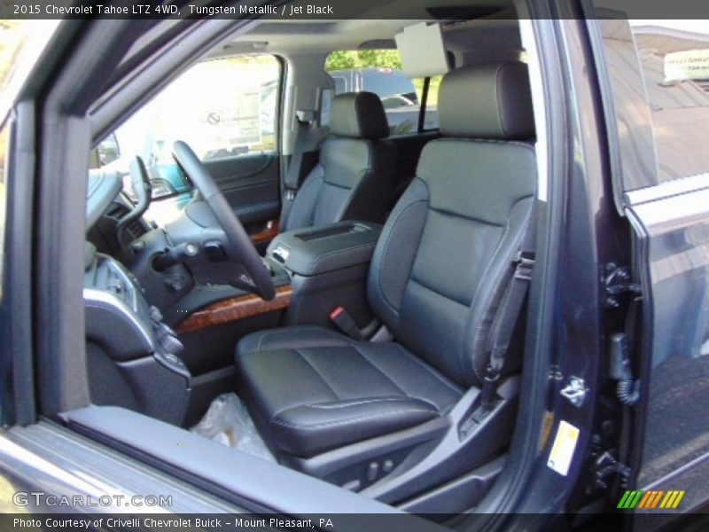 Tungsten Metallic / Jet Black 2015 Chevrolet Tahoe LTZ 4WD