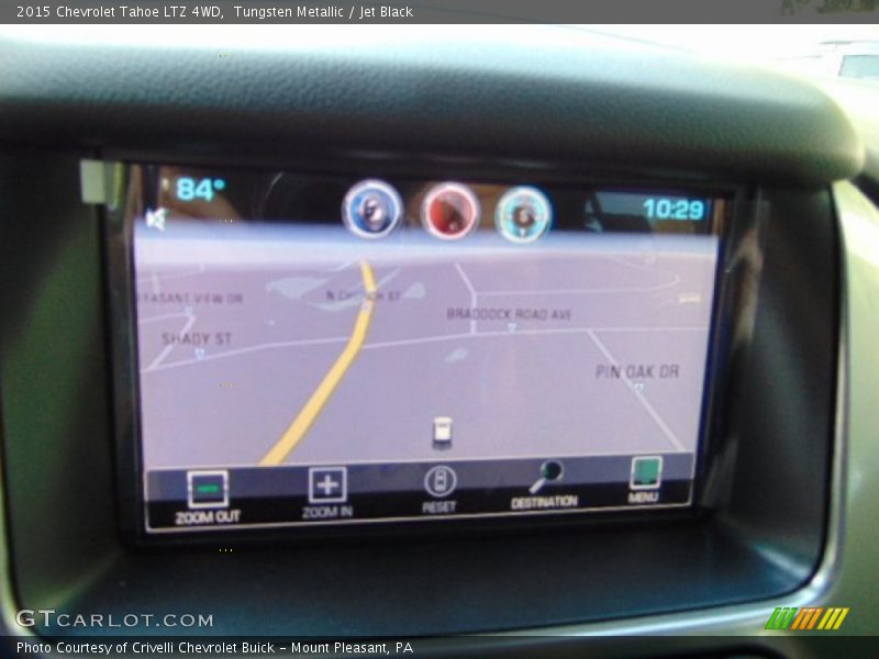 Tungsten Metallic / Jet Black 2015 Chevrolet Tahoe LTZ 4WD
