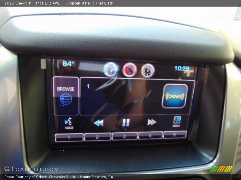 Tungsten Metallic / Jet Black 2015 Chevrolet Tahoe LTZ 4WD