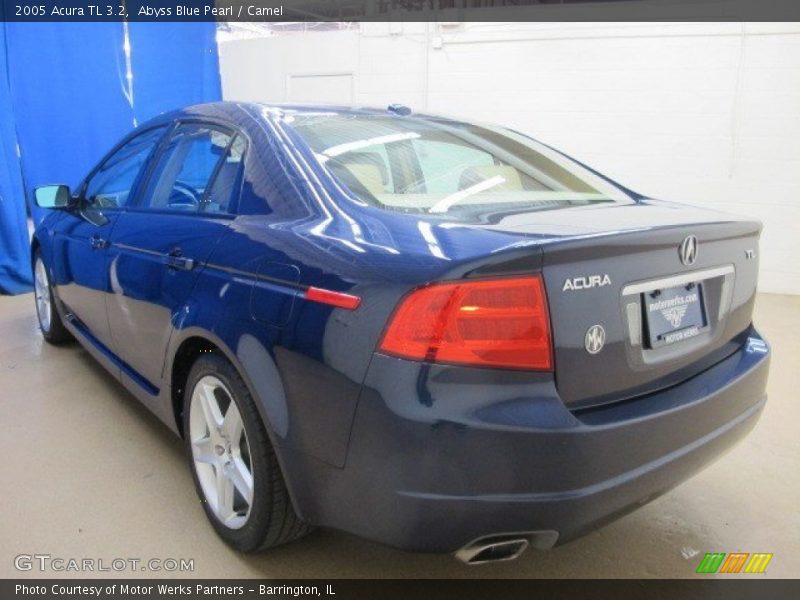 Abyss Blue Pearl / Camel 2005 Acura TL 3.2