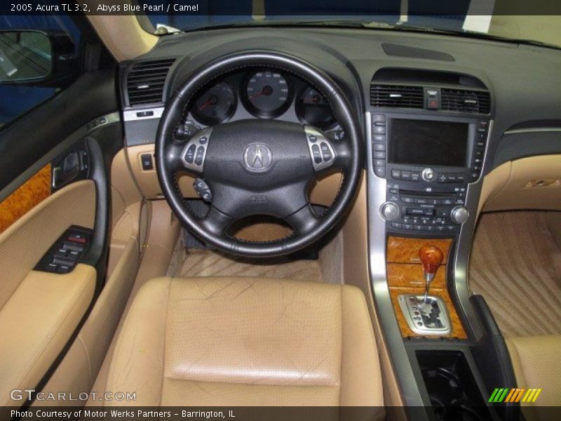 Abyss Blue Pearl / Camel 2005 Acura TL 3.2