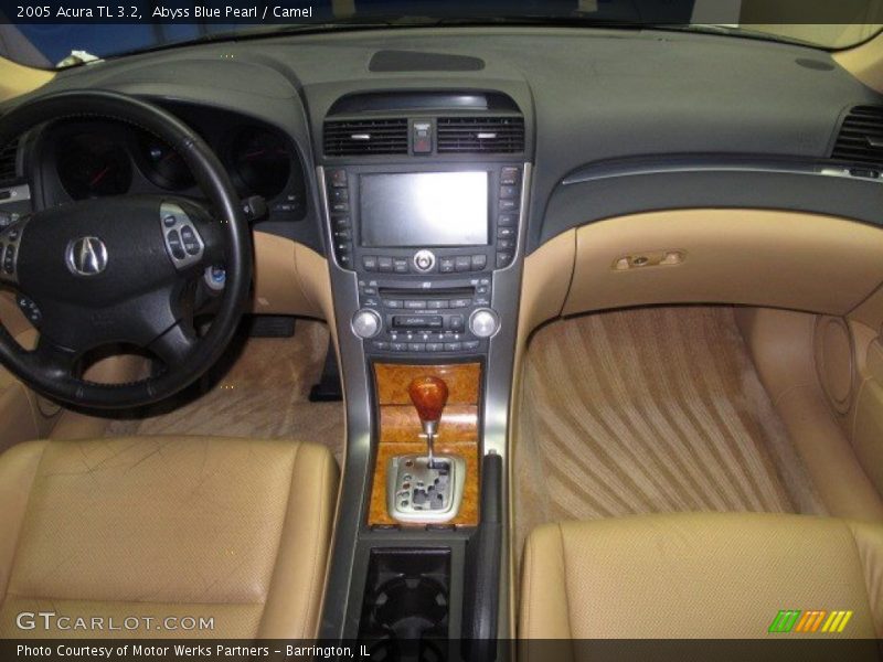 Abyss Blue Pearl / Camel 2005 Acura TL 3.2
