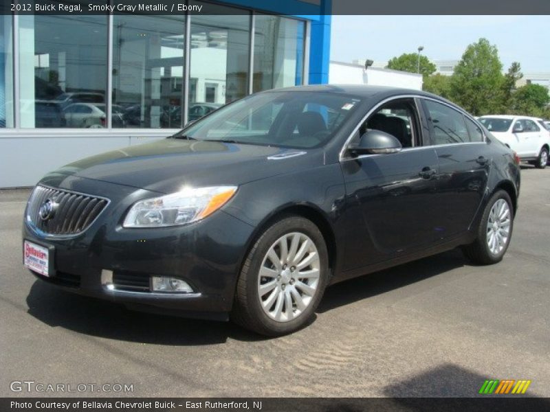 Smoky Gray Metallic / Ebony 2012 Buick Regal