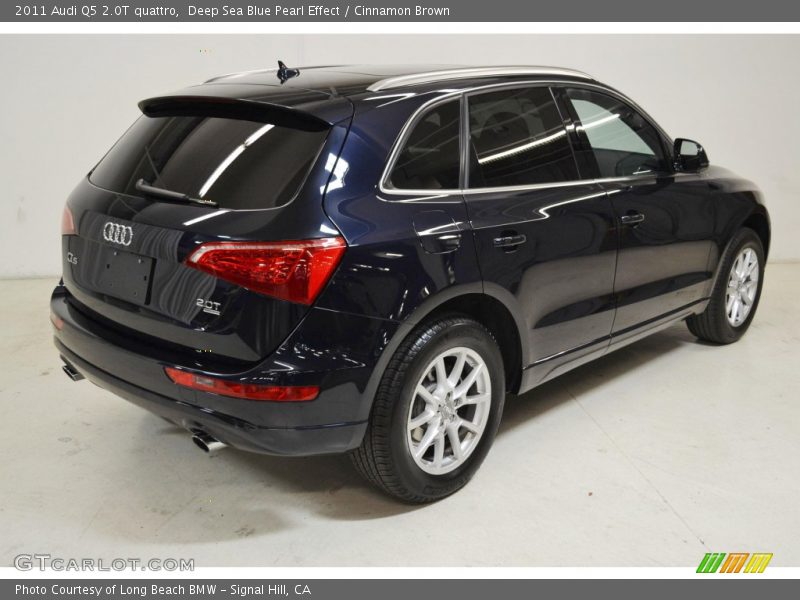 Deep Sea Blue Pearl Effect / Cinnamon Brown 2011 Audi Q5 2.0T quattro