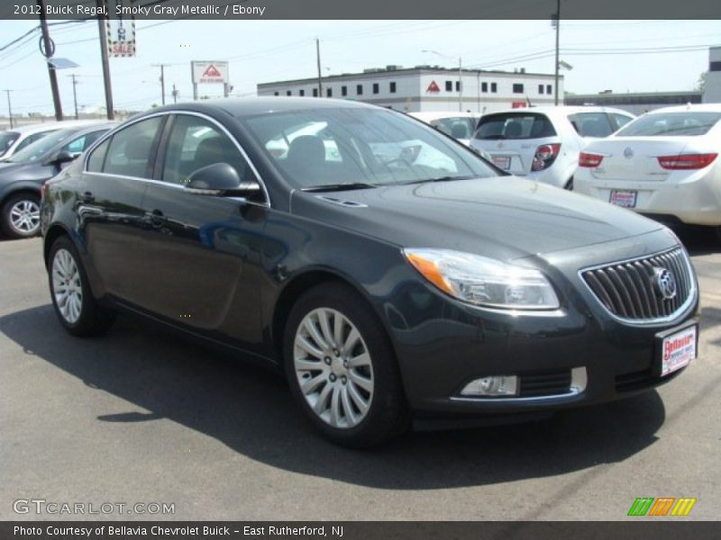 Smoky Gray Metallic / Ebony 2012 Buick Regal