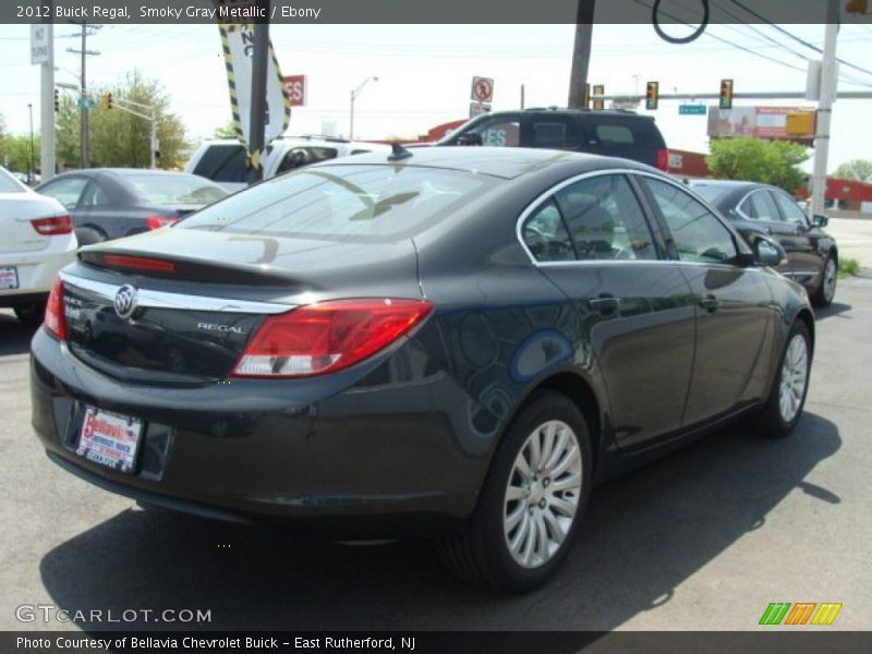 Smoky Gray Metallic / Ebony 2012 Buick Regal