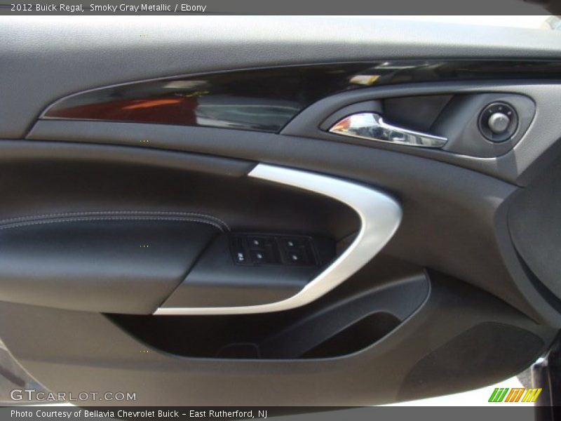 Smoky Gray Metallic / Ebony 2012 Buick Regal