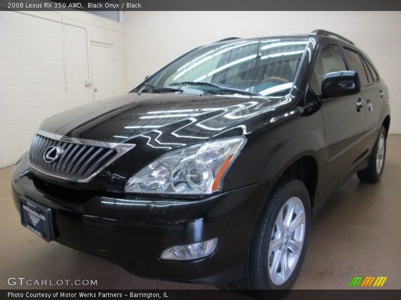 Black Onyx / Black 2008 Lexus RX 350 AWD