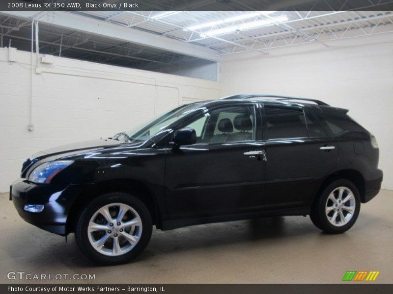 Black Onyx / Black 2008 Lexus RX 350 AWD