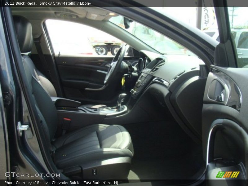 Smoky Gray Metallic / Ebony 2012 Buick Regal