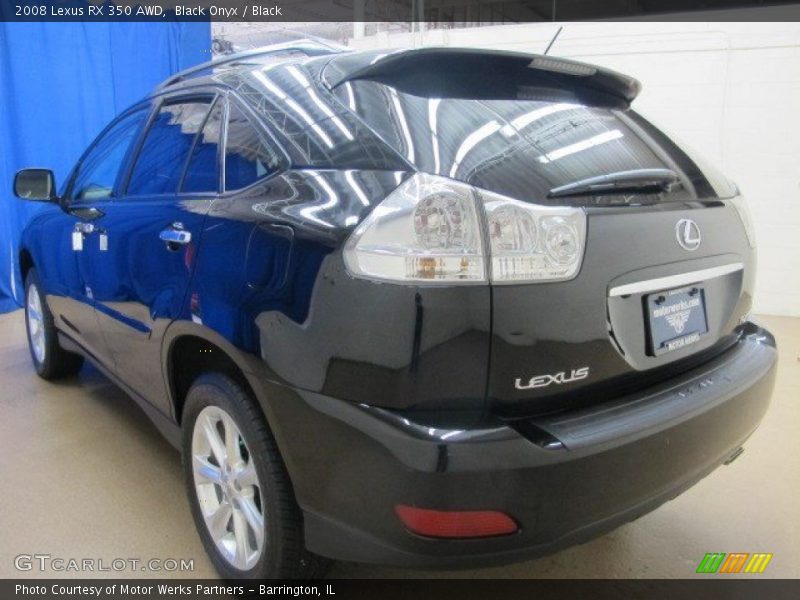 Black Onyx / Black 2008 Lexus RX 350 AWD