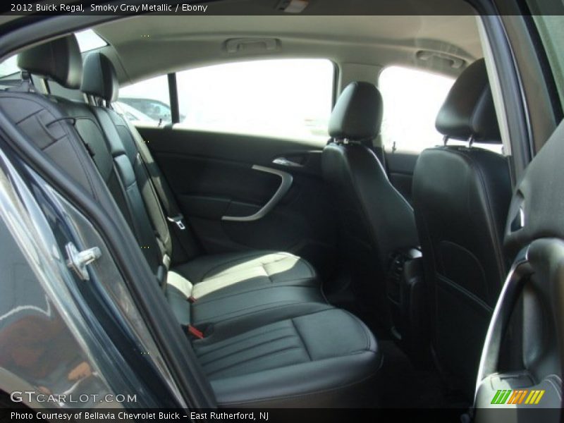 Smoky Gray Metallic / Ebony 2012 Buick Regal