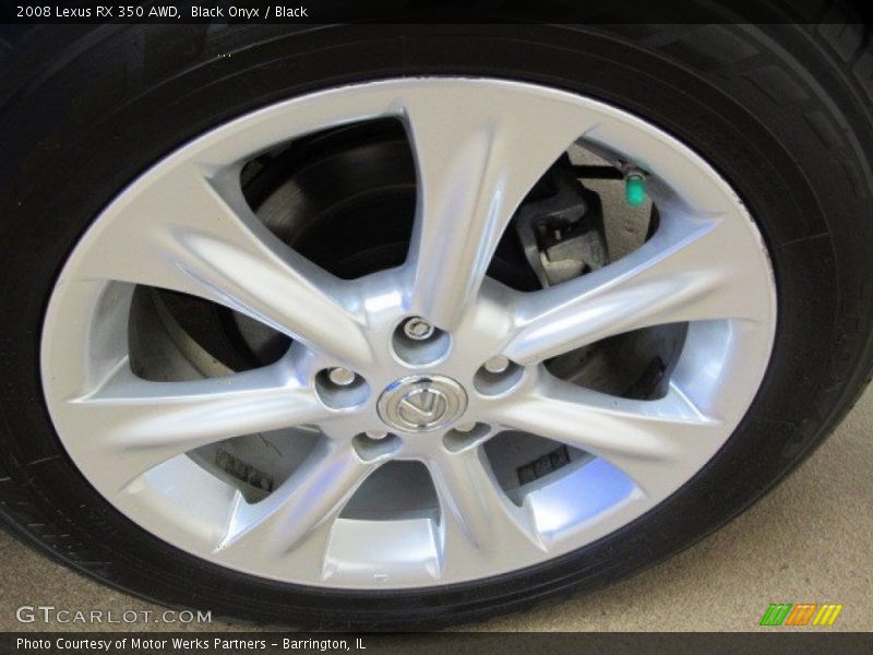 Black Onyx / Black 2008 Lexus RX 350 AWD
