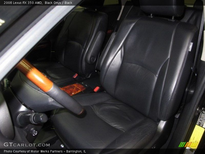 Black Onyx / Black 2008 Lexus RX 350 AWD