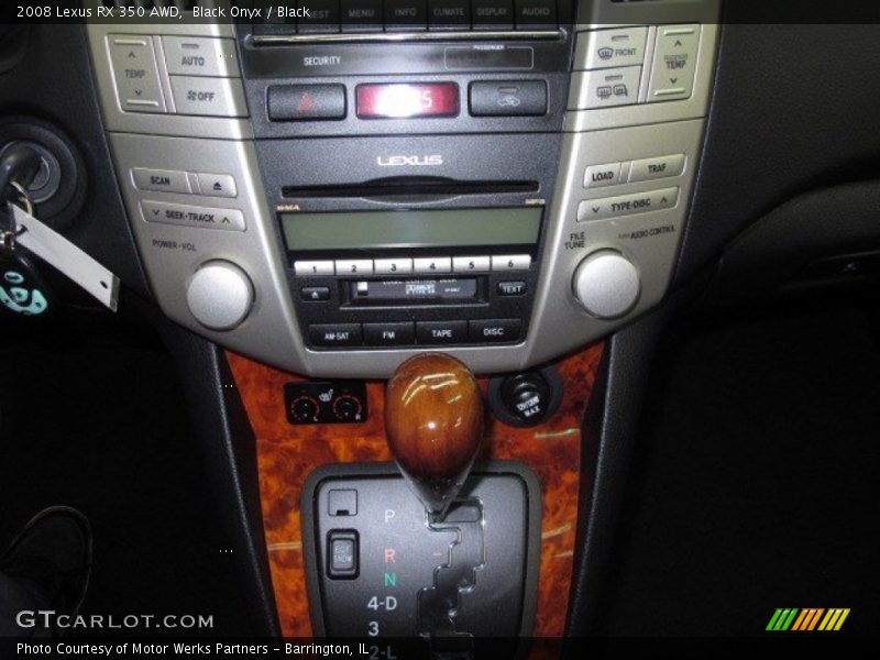 Black Onyx / Black 2008 Lexus RX 350 AWD