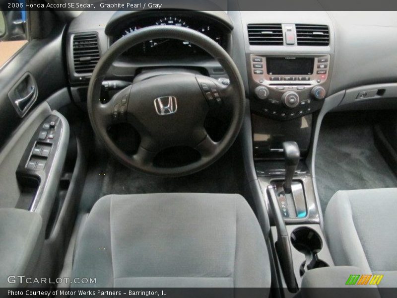 Graphite Pearl / Gray 2006 Honda Accord SE Sedan