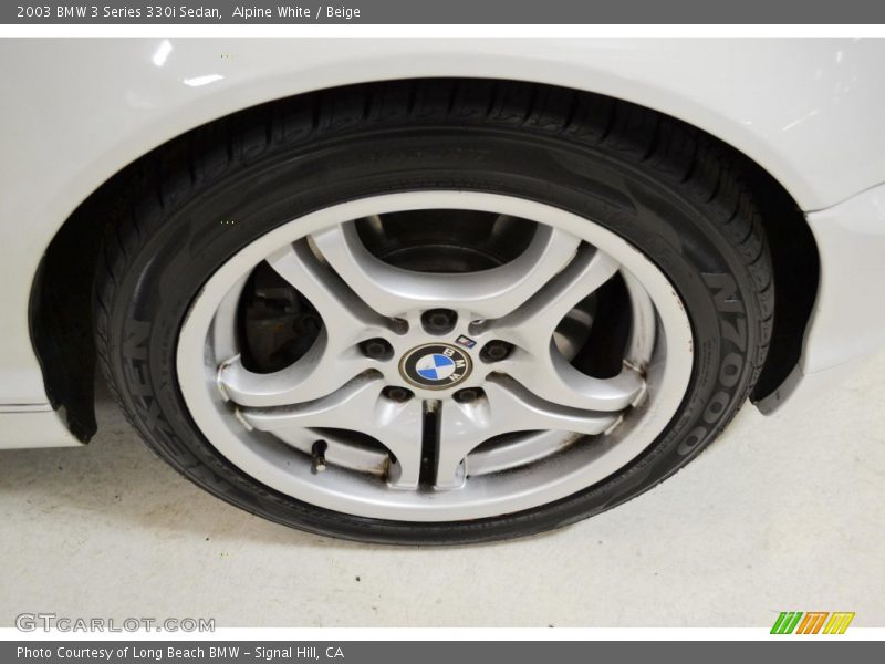 Alpine White / Beige 2003 BMW 3 Series 330i Sedan