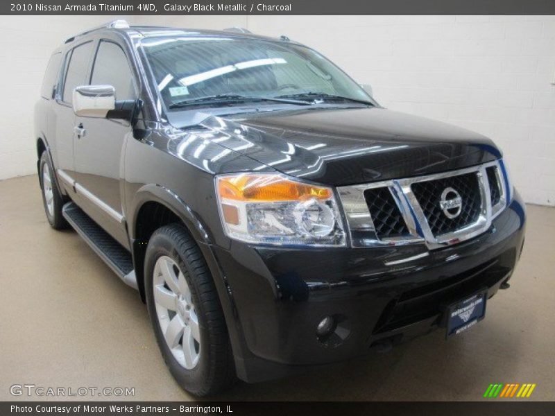 Galaxy Black Metallic / Charcoal 2010 Nissan Armada Titanium 4WD