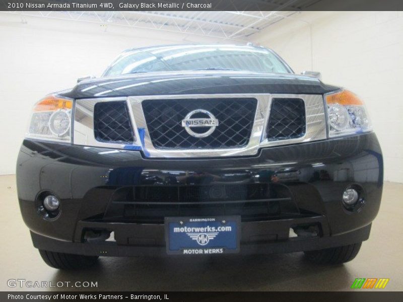 Galaxy Black Metallic / Charcoal 2010 Nissan Armada Titanium 4WD