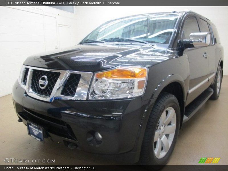 Galaxy Black Metallic / Charcoal 2010 Nissan Armada Titanium 4WD