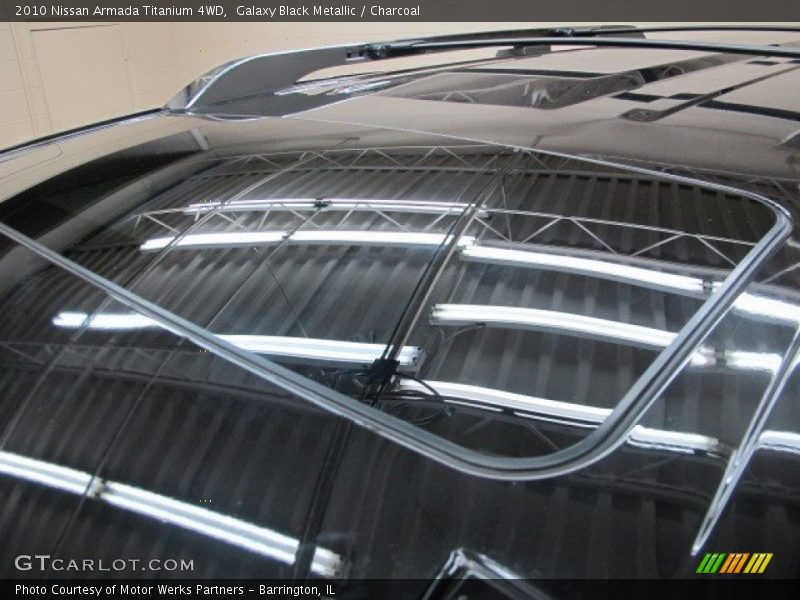 Galaxy Black Metallic / Charcoal 2010 Nissan Armada Titanium 4WD