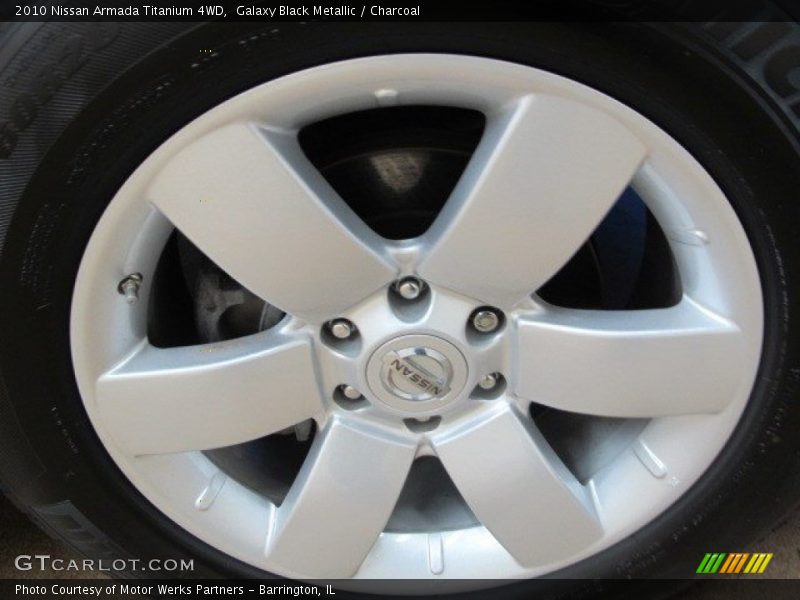 Galaxy Black Metallic / Charcoal 2010 Nissan Armada Titanium 4WD