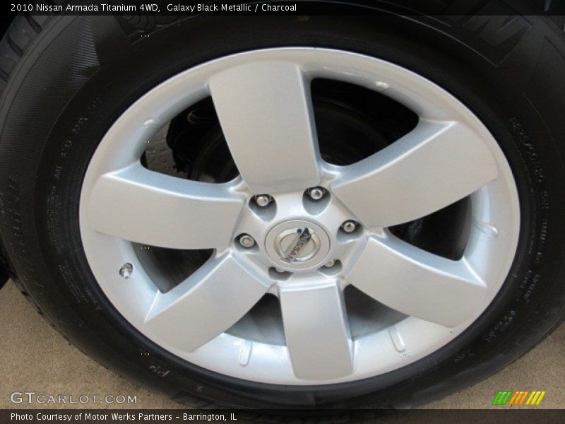 Galaxy Black Metallic / Charcoal 2010 Nissan Armada Titanium 4WD