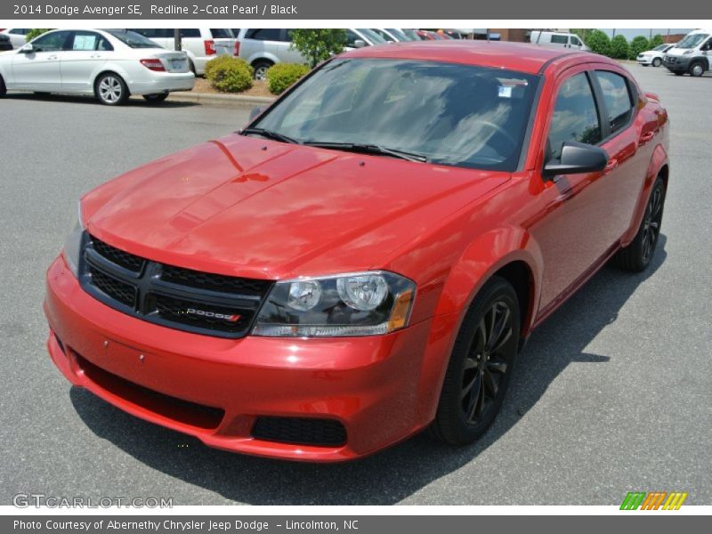 Redline 2-Coat Pearl / Black 2014 Dodge Avenger SE