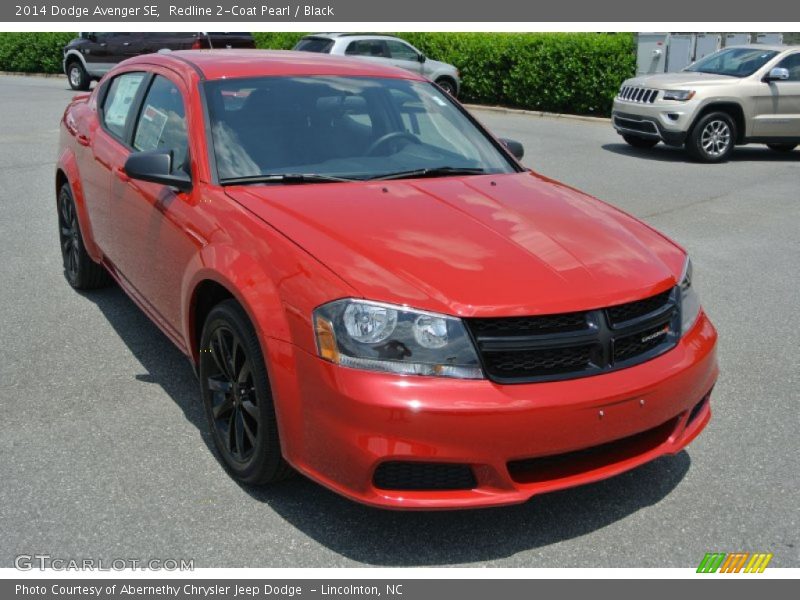 Redline 2-Coat Pearl / Black 2014 Dodge Avenger SE