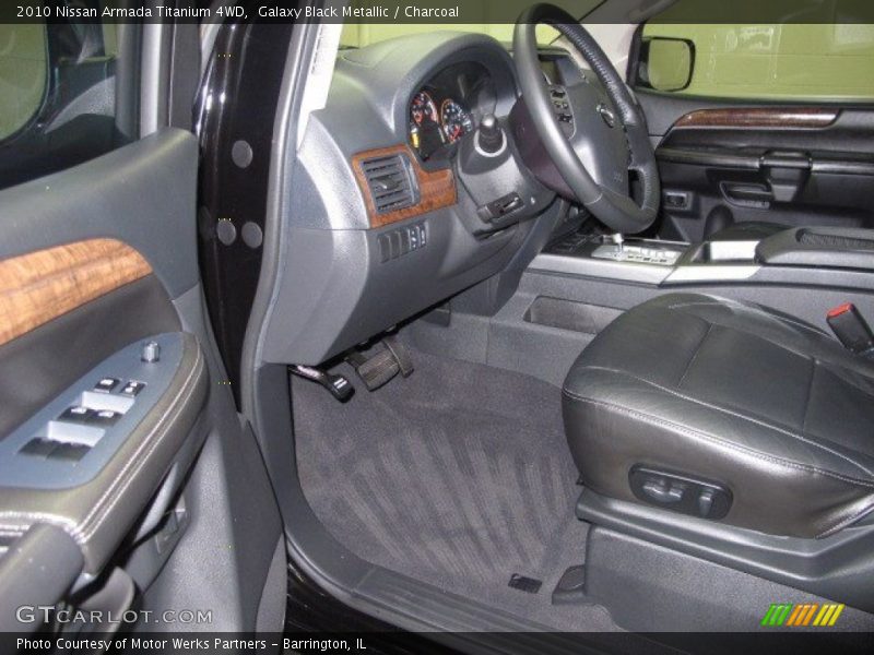 Galaxy Black Metallic / Charcoal 2010 Nissan Armada Titanium 4WD