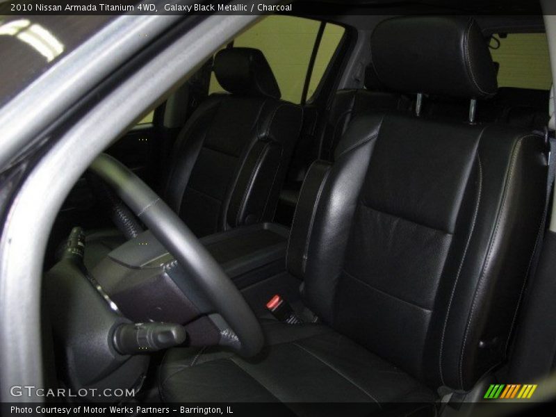 Galaxy Black Metallic / Charcoal 2010 Nissan Armada Titanium 4WD