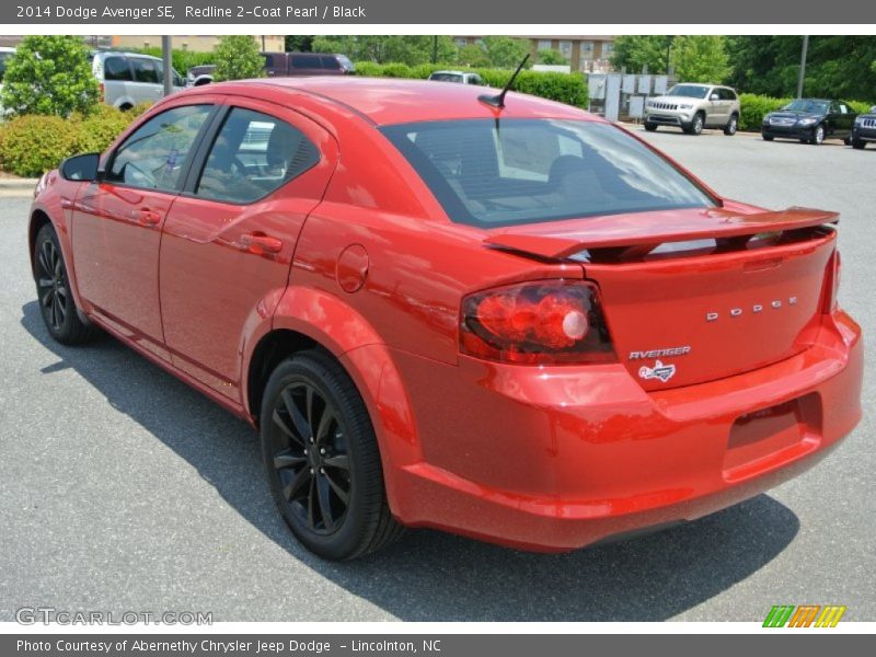 Redline 2-Coat Pearl / Black 2014 Dodge Avenger SE