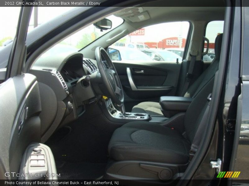 Carbon Black Metallic / Ebony 2012 GMC Acadia SL