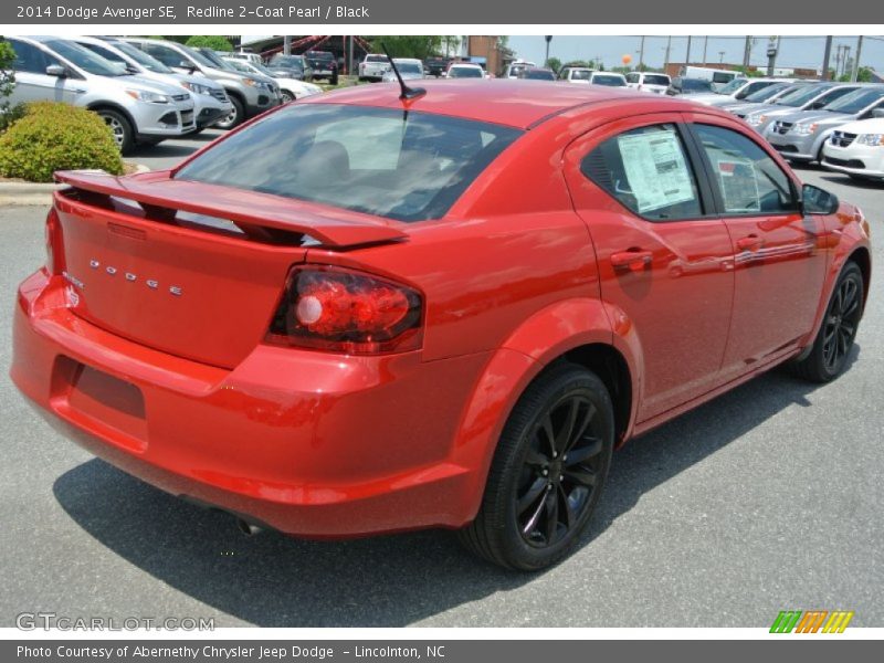 Redline 2-Coat Pearl / Black 2014 Dodge Avenger SE