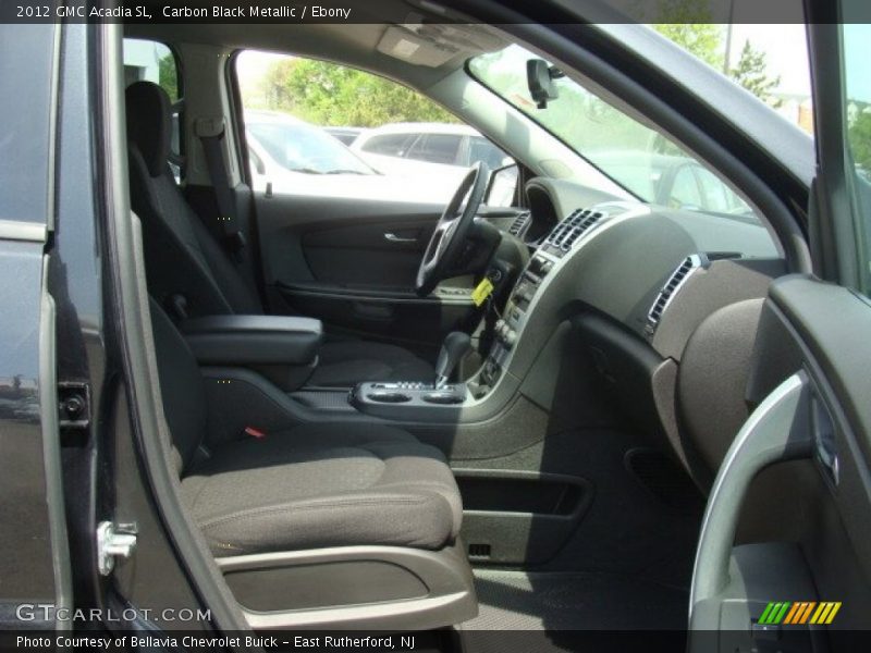 Carbon Black Metallic / Ebony 2012 GMC Acadia SL