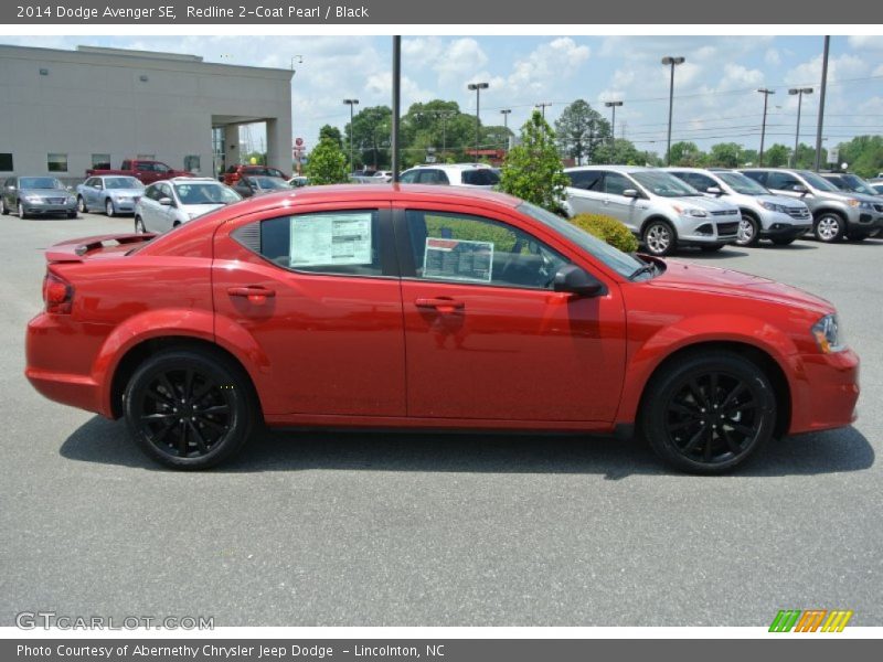 Redline 2-Coat Pearl / Black 2014 Dodge Avenger SE
