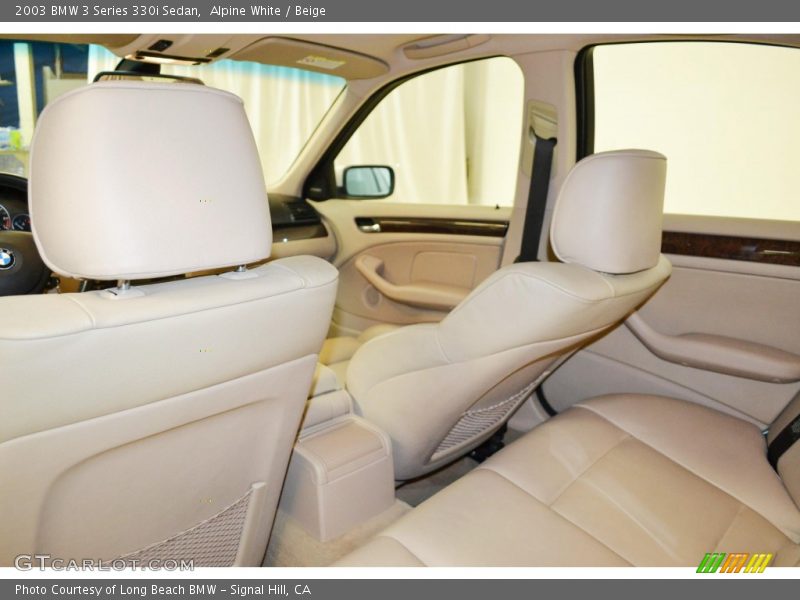 Alpine White / Beige 2003 BMW 3 Series 330i Sedan